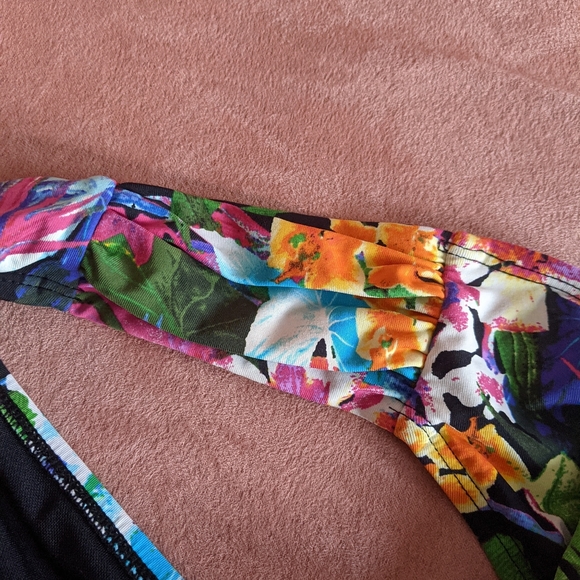Bleu Rod Beattie Floral Swim Bottoms - Picture 3 of 5